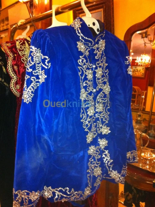 Vintage Karakou bleu 