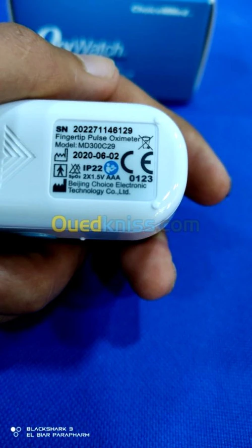 Oxymetre de pouls Saturomètre