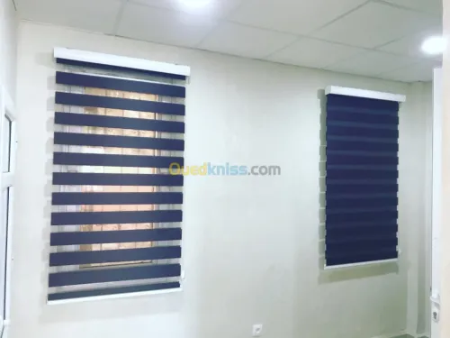 Store zébra californien enrouleur vénitien