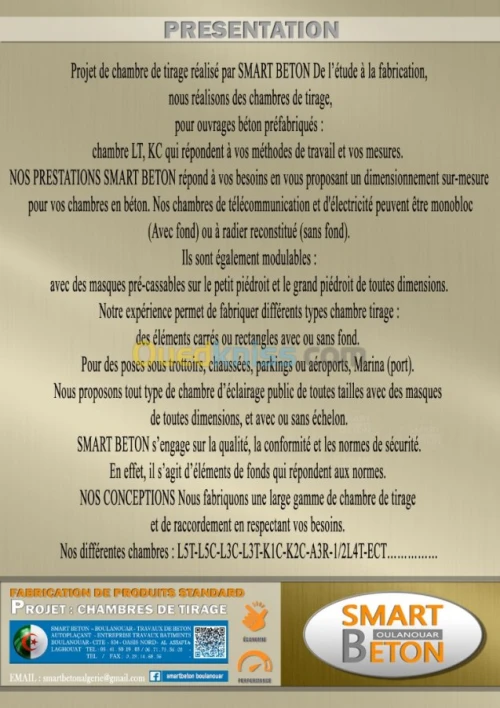 Entreprises fabrication produits stand
