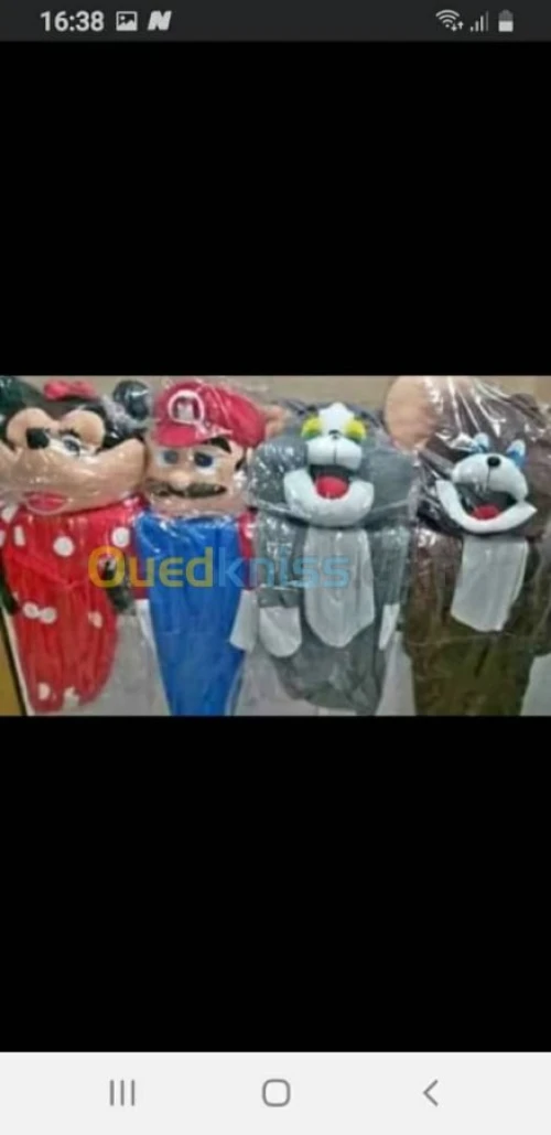 Mascotte et déguisement 