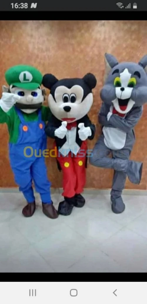 Mascotte et déguisement 