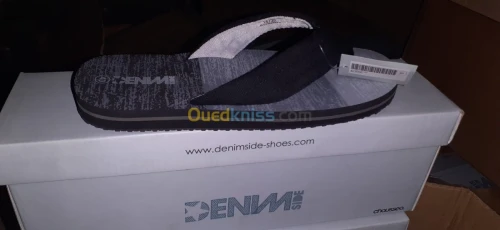 Tongs denim side orginel  