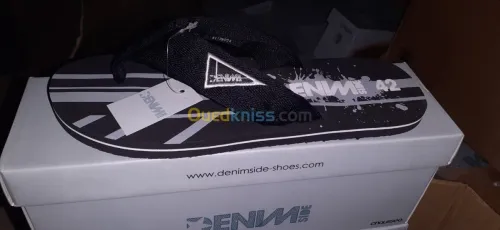 Tongs denim side orginel  