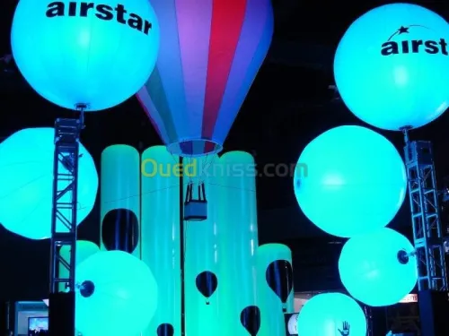 Location différents modèles du ballons