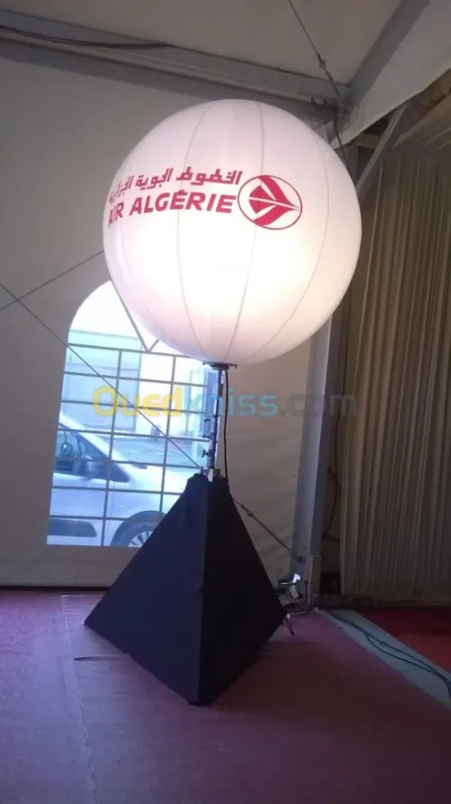 Location différents modèles du ballons