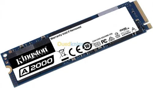 Kingston A2000 500 GO / 1 To SSD Nvme M.2 2280