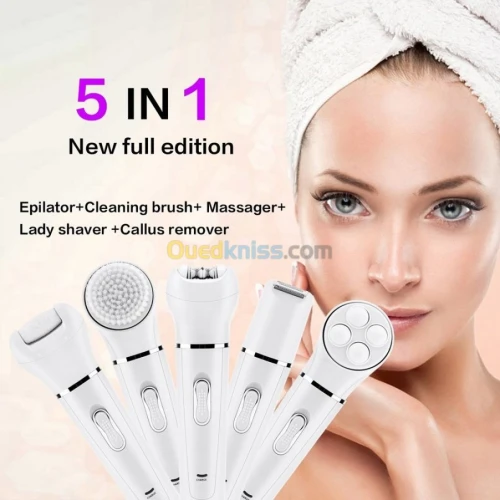 Browns (5 in 1) Epilateur + Brosse net
