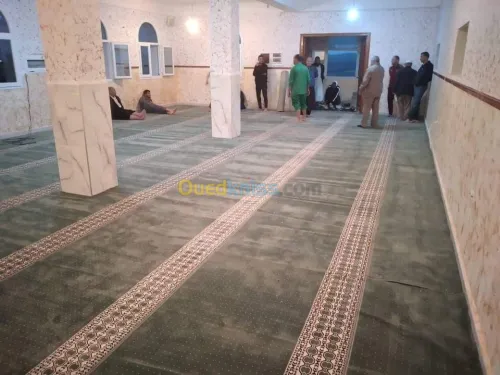 بيع و تركيب افرشة المساجد mosquée