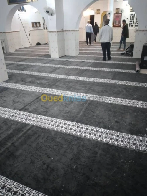 بيع و تركيب افرشة المساجد mosquée