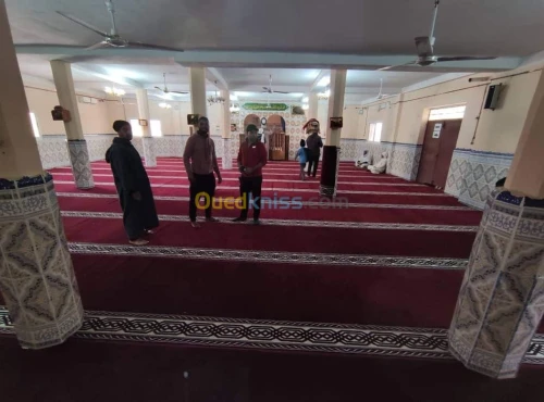 بيع و تركيب افرشة المساجد mosquée
