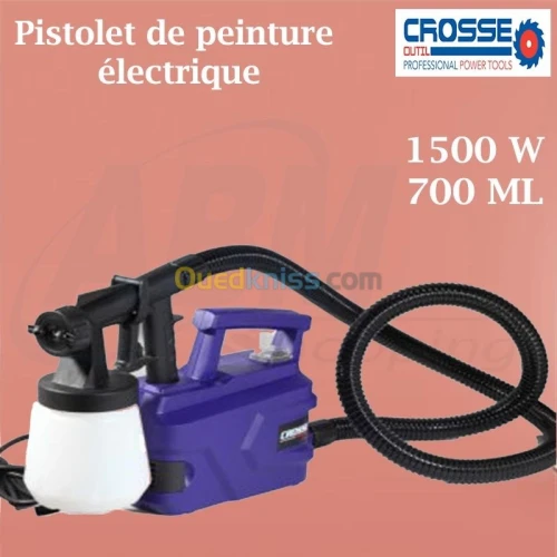 Pistolet à peinture électrique 1500 W