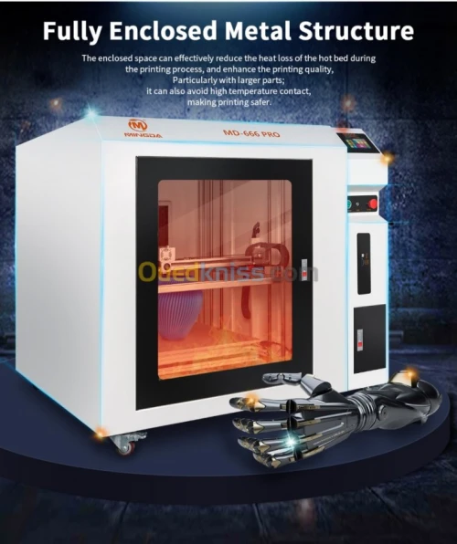 MD-666 PRO Machine d’impression 3D