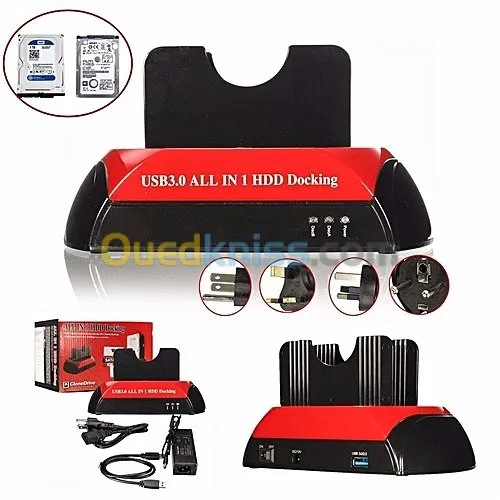 Station Disque Dur IDE SATA USB 2.0 & SATA USB 3.0 