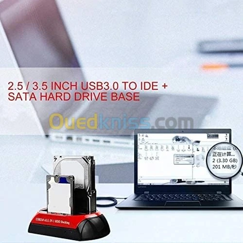 Station Disque Dur IDE SATA USB 2.0 & SATA USB 3.0 