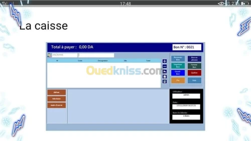 Logiciel Gestion stock / ventz