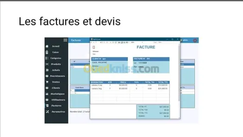 Logiciel Gestion stock / ventz