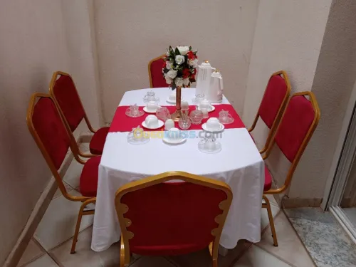 L'occasion chaises tables fête