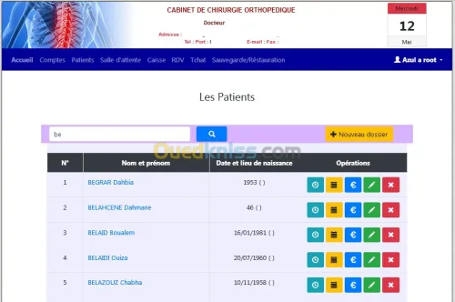 Logiciel cabinet médical Traumatologie