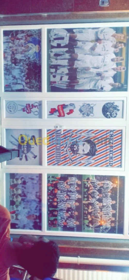 Habillage de vitrine تغليف و تزيين الو