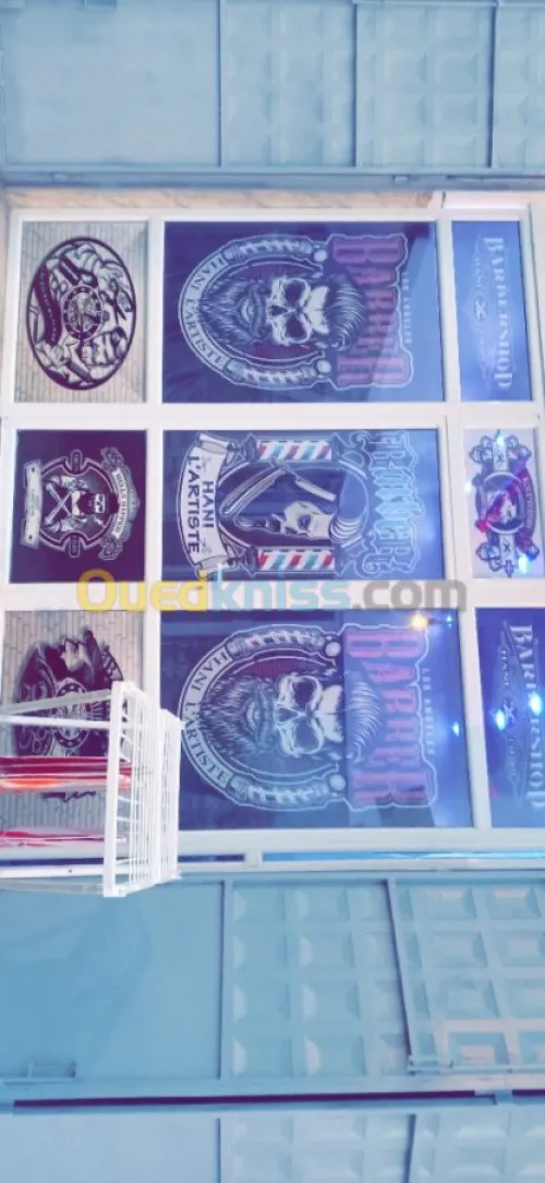 Habillage de vitrine تغليف و تزيين الو