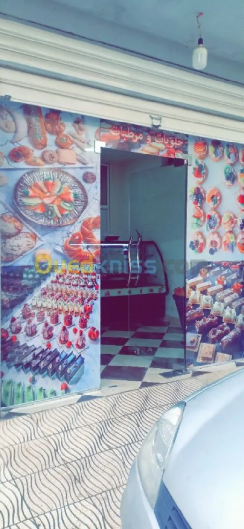 Habillage de vitrine تغليف و تزيين الو