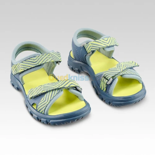 Sandales De Randonnée Kid Bleu jaune