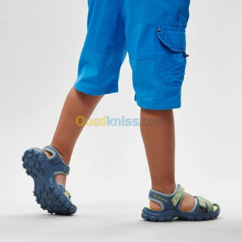 Sandales De Randonnée Kid Bleu jaune