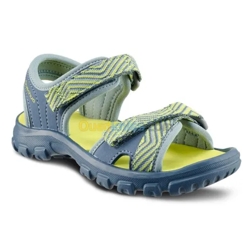 Sandales De Randonnée Kid Bleu jaune