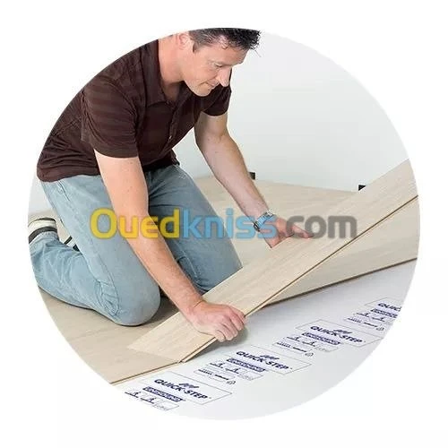 parquet stratifié & Pvc