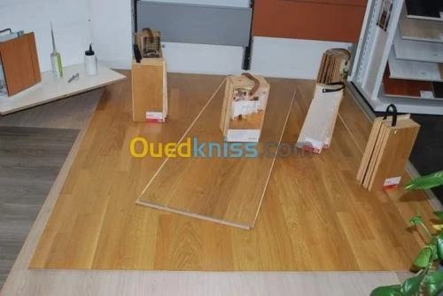 parquet stratifié & Pvc