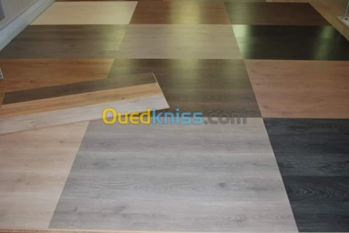 parquet stratifié & Pvc