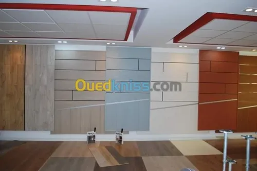 parquet stratifié & Pvc