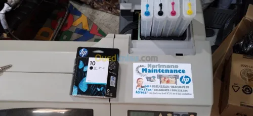 Cartouches rechargeables hp500/510/800 (10 et 82)