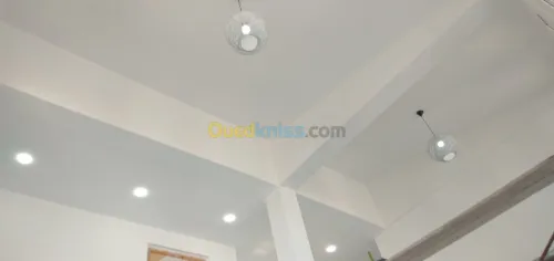 Électricité, climatiseur, placo BA13,P