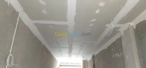 Électricité, climatiseur, placo BA13,P