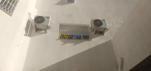 Électricité, climatiseur, placo BA13,P