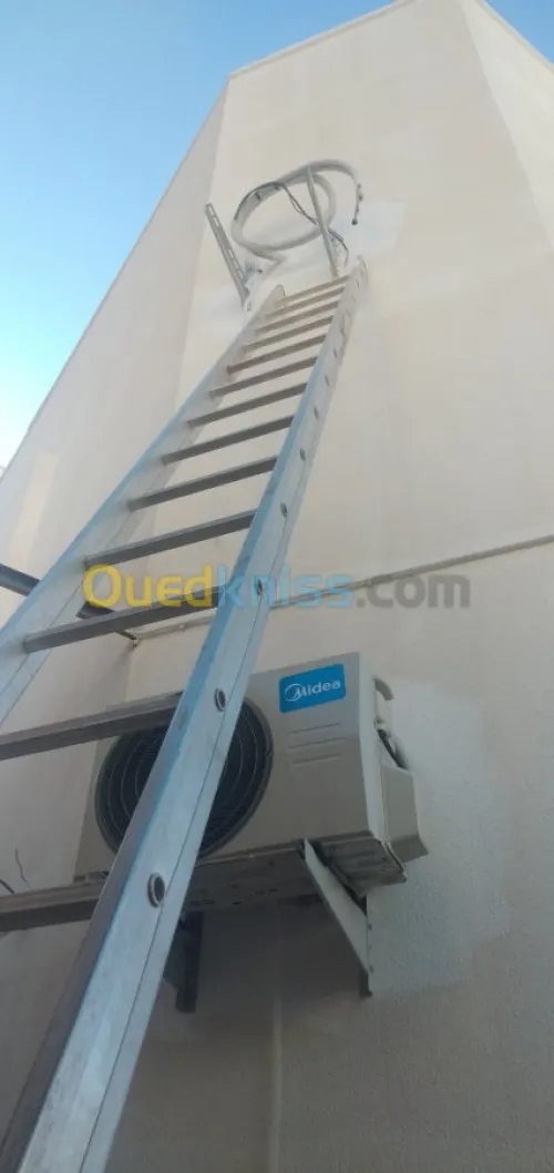 Électricité, climatiseur, placo BA13,P