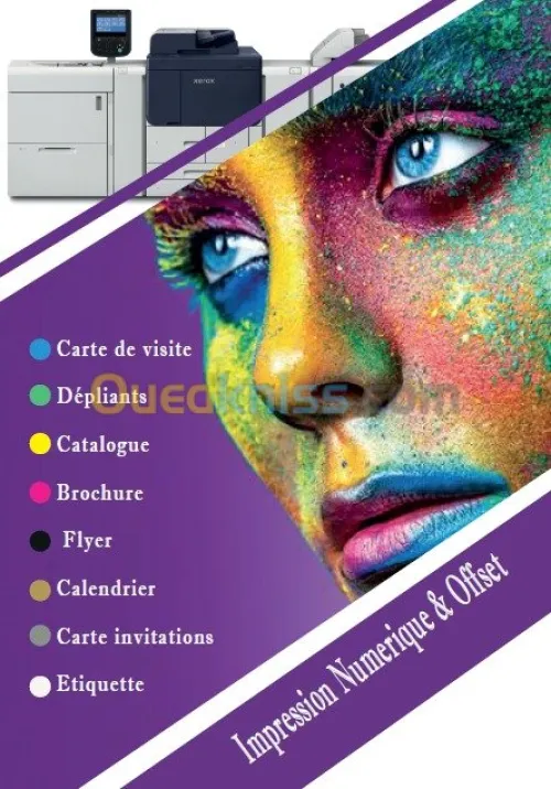 Impression Offset et Numérique