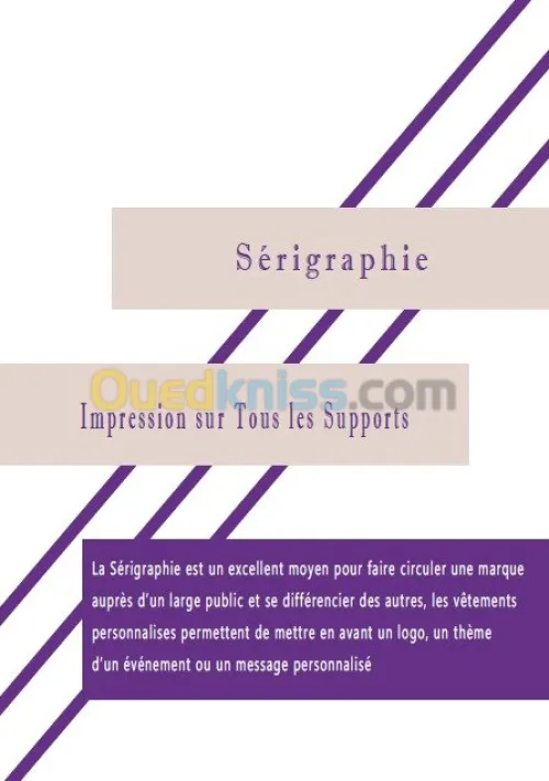 Impression Offset et Numérique