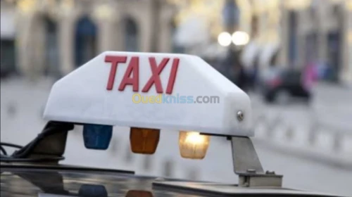 Mohamed et taxi officiel 