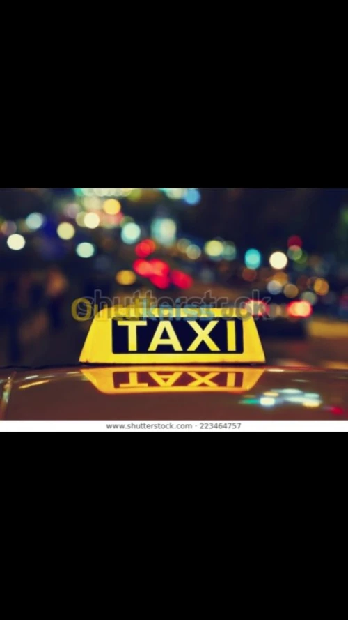 Mohamed et taxi officiel 