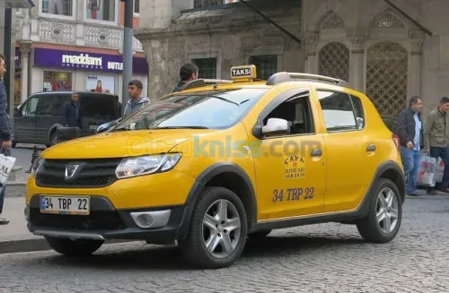 Mohamed et taxi officiel 