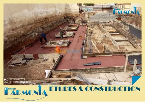 etudes et realisation des construction