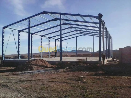 Fabrication et montage de charpente 