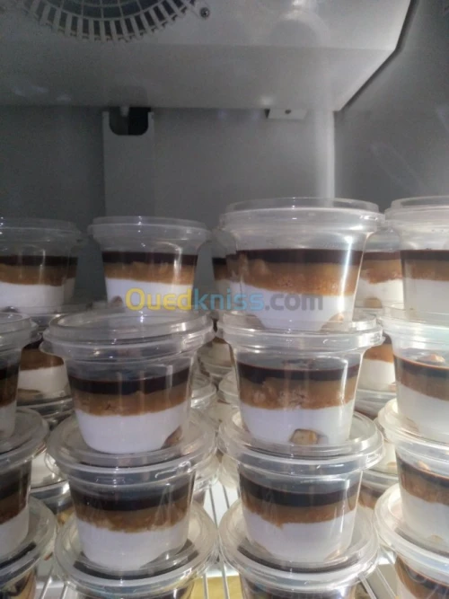 Vente desserts en pot