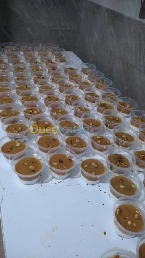 Vente desserts en pot