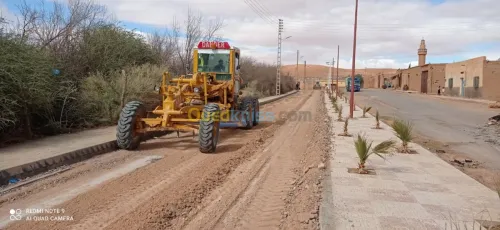 Travaux de terrassement et voirié