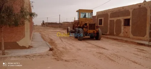 Travaux de terrassement et voirié