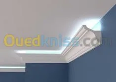 Placo plâtre pvc pentures